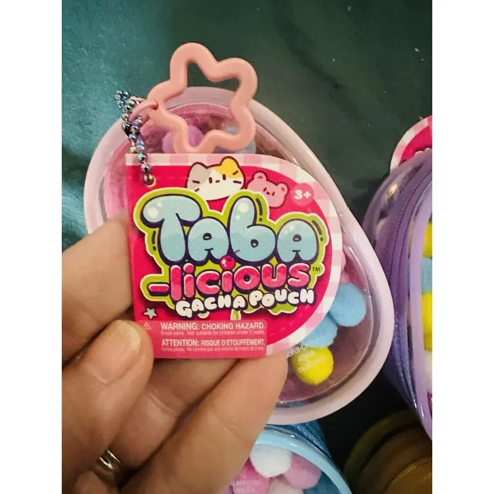 Set Of 4, 8 Taba-licious Gacha Pouch Orb Squish Toy Brand New Squishy Squeeze